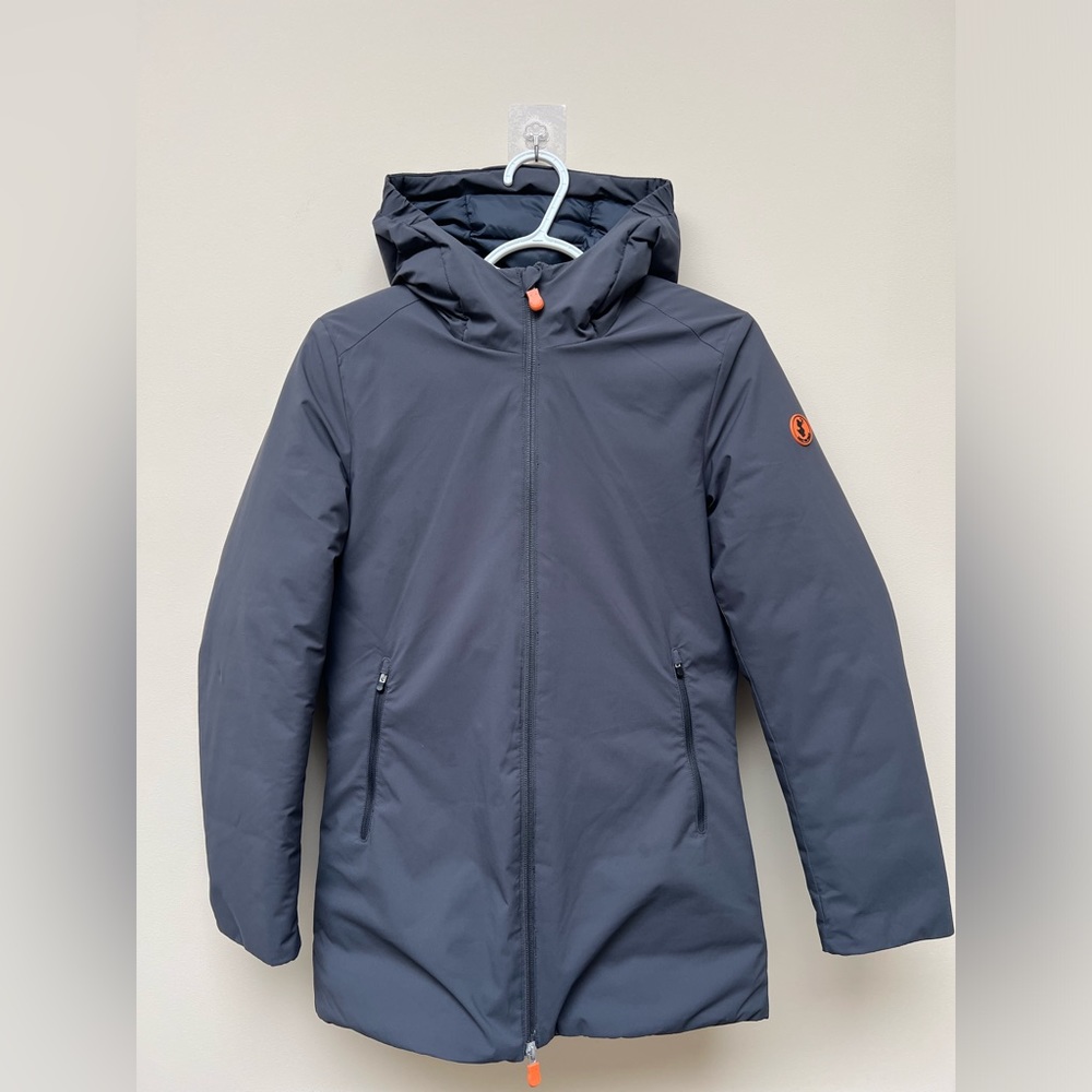 Kids Gray Hooded Jacket